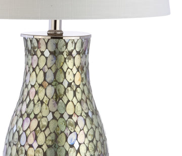 Douglas 28" Mosaic LED Table Lamp - JONATHAN Y